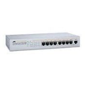 1 x AT-FS708 Allied Telesis 8 Port 10/100TX Unmanaged Layer 2 Switch - REF: MIT19 - Used and