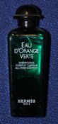 100 x Hermes Eau D'Orange Shampoo – 30ml Travel Size Bottles  - NJB032 - CL008 - Location: Bury