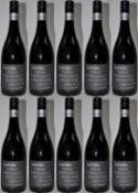 10 x Peter Lehmann Shiraz Barossa Red Wines - Australian Wine - Year 2010 - Bottle Size 75cl -