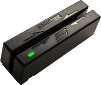 1 x Magtek 21040145 Credit Card Reader Usb - Ref BEA68 – More Details To Follow – Pre-owned (