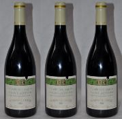 3 x Domaine Cheze Cuvee Des Anges Saint Joseph Red Wines - French Wine - Year 2004 - Bottle Size