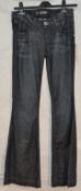 1 x Pair of Hudson Blue Denim Womens Jeans – Size 26 - New with Tags – High Resale Value – Ref : G22
