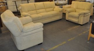 1 x Barcelona Goh Sofa & 2 Piece Chair Set by Mark Webster – Great Quality – Made for the Ultimate