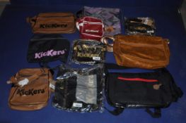 10 x Assorted Kickers Bags – NJB115 – See Pictures – Huge Retail Potential – New / Unused Stock -
