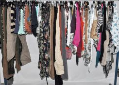 Approx 90 x  Items Of Assorted Ladies Clothing – Box2005 – Inc. Dresses, Tops, Cardigans, Shorts,