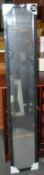 1 x Black Narrow Framed Mirror – New & Sealed – Dimensions : 146x26cm – CH254 - CL050 – Location :