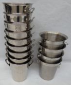 Bulk Lot Bar Supplies – Includes : Glassware, Champagne Coolers, Shot Glasses. Please see images for