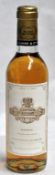 1 x 1989 Chateau Coutet, Barsac, France – 1989 - 375ml Bottle – Volume 13.5% - Ref W1087 - CL101 -