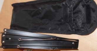 1 x Desktop Folding Music Sheet Stand with Carry Case – Made by Stagg – Model : MUS-A1 BK –
