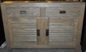 1 x Chabby Chic Sideboard Designed by Mark Webster – Comes complete with 2 Drawers , 2 Cupboards &