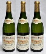 3 x Cotes du Rhone Blanc, Domaine de la Becassonne – 2011 - French Wine - 75cl Bottles - Volume