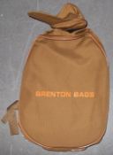 10 x Brenton Rucksacks – Medium-Sized And Multi-pocketed - All Supplied In Brown – NJB095 -