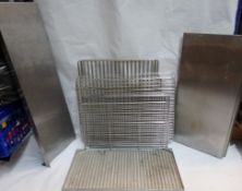 Bulk Lot of Metal Kitchen Parts – Ref: CAT034 – 10Pcs - Various Oven Grills  - Grease Runoff