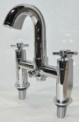 1 x Bath Shower Mixer – High Spout - Used Commercial Samples – Boxed in Good Condition - Model : I11