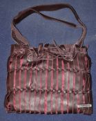 5 x Moda In Pelle Burgundy “Real Leather” Bags - NJB035 - CL008 - Location: Bury BL9 - RRP £325.