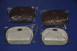 40 x Emirates Eminity Bags ( 20 x 2nd class nylon , 20 x 1st class suede) containing comb and mirror