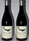 2 x Southern Right Pinotage Red Wines - Hemel-en-Aarde Valley - South Africa - Year 2010 - Bottle