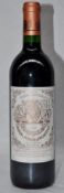 1 x Château Baron Pichon Longueville Red Wine - French Wine - Vintage 1996 - Bottle Size 75cl