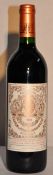 1 x Château Baron Pichon Longueville Red Wine - French Wine - Vintage 1989 - Bottle Size 75cl -