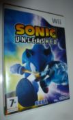 1 x Nintendo Wii Game - Sonic Unleashed - Boxed With Instructions - CL010 - Location: Altrincham