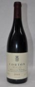 1 x Corton Grand Cru Bonneau Du Martray Red Wine - French Wine - Year 2003 - Bottle Size 75cl -