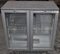1 x Maidaid Halycon H900 Two Door Bottle Cooler With Internal Shelves - BEER FRIDGE - Ideal For