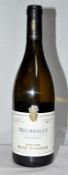 1 x Rene Monnier Meursault Le Limozin – 2011 – French Wine - Bottle Size 75cl - Volume 13% - Ref