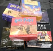 1 x Mixed Lot of Harry Potter Audio CD Boxsets - See Pictures - Details To Follow - New and Used -