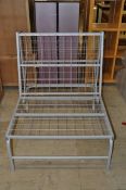 1 x Single Metal Futon - No Mattress Included, Frame Only - Ref: FC767 - Ex Display Stock In Great