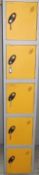 1 x Probe 5 Door Locker. All Individual Locker Doors Include A Key And All But 1 Have A Spare Key