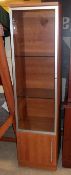 1 x Slimline, 2-Door Display Unit By 