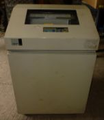 1 x Printronix P4980U 800 LPM Professional Printer - Decision Data 6608 - CL011 - Powers on Fine -