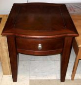 1 x Mark Webster Towsend Lamp Table With Drawer- Ref: FC722 - Pre-built, Ex Display Stock In Good