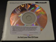 1 x Microsoft Office XP Professional With Publisher - Version 2002 - OEM With COA - Never Used -