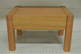 1 x Caxton Wooden Bedside Unit With Drawer - Ref: FC747 - Ex Display Stock In Great Condition -