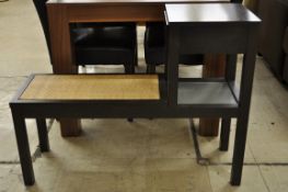 1 x Telephone Table Inc. Seat - H77 x D35 x W100cm - Ref: FC911 - Ex Display Stock In Great