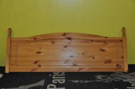 1 x Pine Headboard 4'6