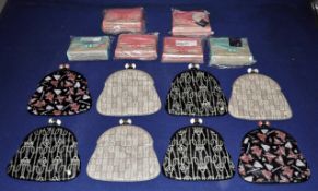 14 x Red or Dead Bags ( 8 x Clutch and 6 x Shoulder Bags)  – See Pictures For More Details - Huge