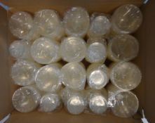 500 x Disposable Plastic Pint Cups – Ref : CAT020 – Model: AD5-V - Polypropylene CE Stamped to Rim –