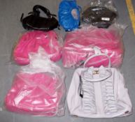 7 x Zandra Rhodes Bags – Various Designs, Great resale potential – NJB062 - CL008 - Location: Bury