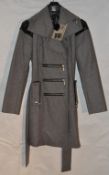 1 x Gents D Effect Casmere Grey Coat/Jacket – Medium - New with Tags – High Resale Value - Ref :