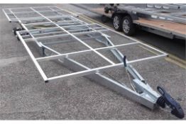 1 x Double Wheel Base Trailer - High Quality BPW Chassis - 5 Stud Wheels - Winterhoff WS3000