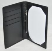 1 x Genuine Fine Leather Credit Card Wallet by ICE London - EGW-6003-BK - Colour: Black - Includes