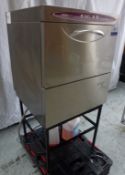 1 x Maidaid Evolution 500 Front Loading Dishwasher - Stainless Steel Commercial Kitchen