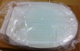 10 x Deluxe Soft Close White Toilet Seats - Brand New Boxed Stock - CL034 - Ideal For Resale - Vogue