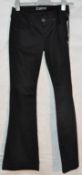 1 x Pair of Hudson Black Denim Jeans – Size 26 Waist – New with Tags – High Resale Value – Ref : G31
