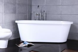 1 x Trenz Contemporary Freestanding Bath - 1780mm - Model ST1881 - Perfect For The Modern Home -