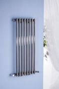 1 x MHS Stylish Vertical Polished Stainless Steel Radiator - 1500x360mm – New in Box – Model : MOS