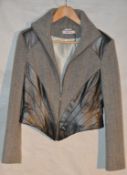 1 x Hemyca Zilla Grey Jacket– Size 10 - High Resale Value – Ref : G40 - CL007 - Location: Altrincham