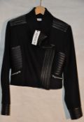 1 x Hemyca Darcey Black Jacket – Size 10 – High Resale Value – Ref : G46 - CL007 - Location: